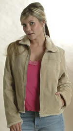 Short Suede Jacket